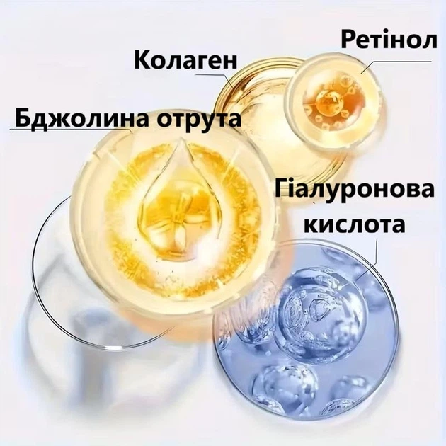 Набор сыворотка для лица BSNCPLEY "Bee Venom"40 мл + крем для лица "Bee Venom" 60 г с пчелиным ядом - изображение 6