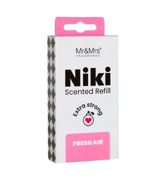 Аромат в машину Mr&Mrs REFILL NIKI, Fresh Air - изображение 5