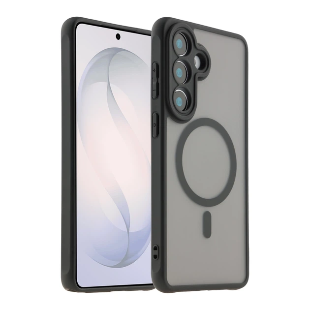 Чохол Premium TPU+PC Anti Drop Full Camera with MagSafe для Samsung Galaxy S26 5G (S942) Black - Фото 2 Чохол Premium TPU+PC Anti Drop Full Camera with MagSafe для Samsung Galaxy S26 5G (S942) Black - изображение 2