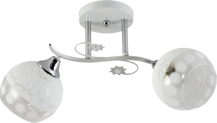 Декоративная люстра INTEREES IS XA1388A-2 WH+CR - изображение 2
