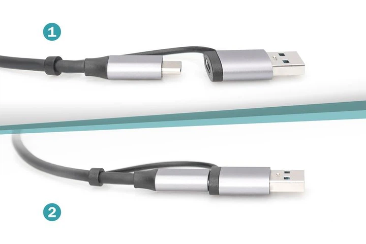 Адаптер DIGITUS USB-C/USB 3.0 - 2.5 Gbps Ethernet - зображення 7