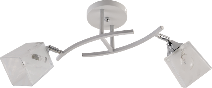 Люстра декоративна INTEREES IS XA1593-2 WH+CR - зображення 2