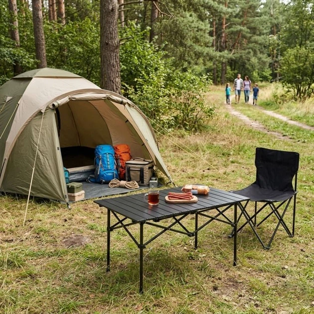 Складний стіл для кемпінгу ModernHome by Multistore XLP150-95-1 95 x 55 см - зображення 7