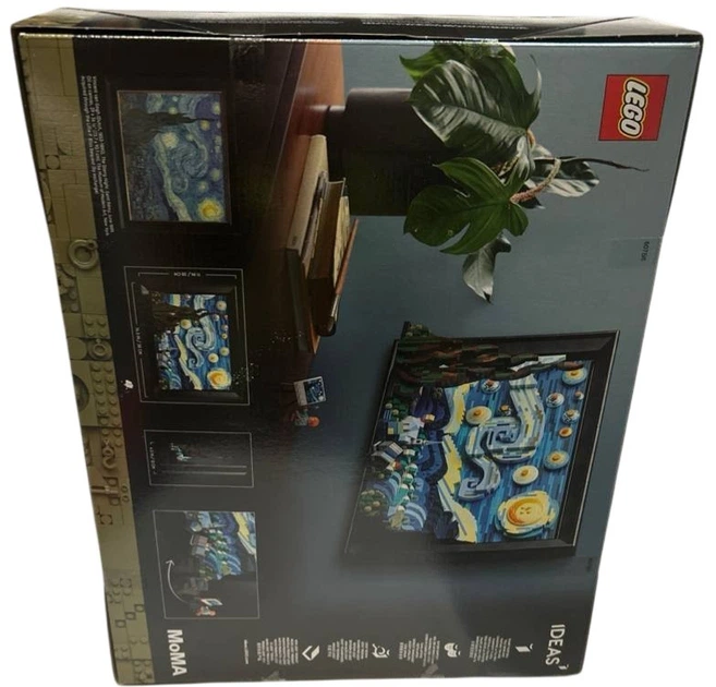 Конструктор LEGO Ideas Зоряна ніч Вінсента Ван Гога 2316 деталей (21333) (955555916922766) - Уцінка - зображення 3