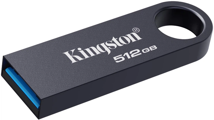 Флеш пам'ять USB Kingston SE9 G3 512GB USB3.2 Dark Nickel (KE-U2X512-1AC) - зображення 2