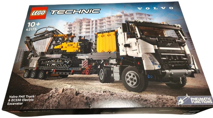 Конструктор LEGO Technic Вантажівка Volvo FMX і електричний екскаватор EC230 2274 деталі (42175) (955555917301499) - Уцінка - зображення 4
