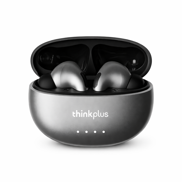 Lenovo LP5 Pro бездротові Bluetooth навушники TWS – стерео звук, сенсорне керування, мікрофон, зарядний кейс - Фото 1 Lenovo LP5 Pro бездротові Bluetooth навушники TWS – стерео звук, сенсорне керування, мікрофон, зарядний кейс - зображення 1
