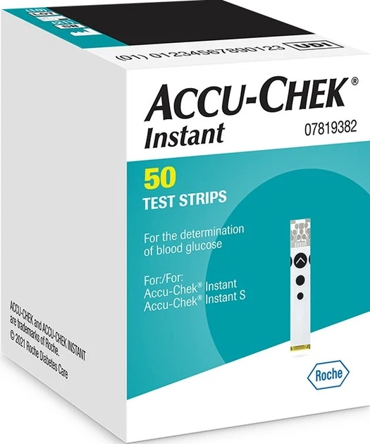 Testy paskowe Roche Accu-Chek Instant 50 szt. - Zdjęcie 1 Testy paskowe Roche Accu-Chek Instant 50 szt. - obraz 1