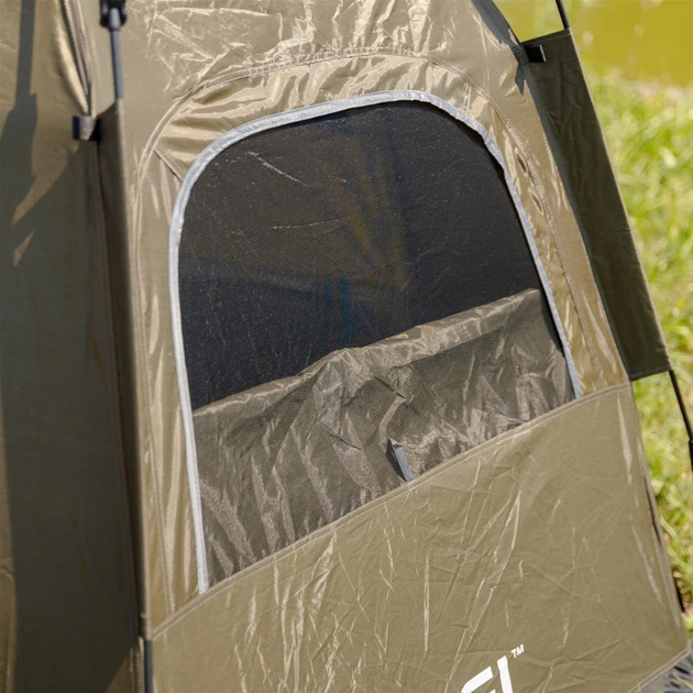 Палатка кемпинговая туристическая UFT Camping трехместная, автоматическая с тентом 240x210x130 см (LU-020) - изображение 7