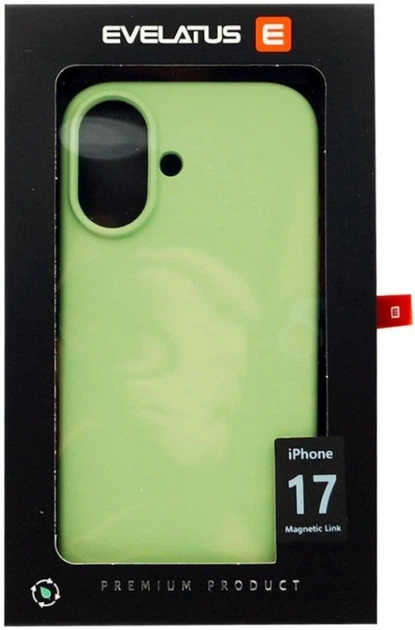 Etui Evelatus Premium Magsafe Soft Touch Silicone do Apple iPhone 17 Sage (EVEAPP17PMSCS) - obraz 3