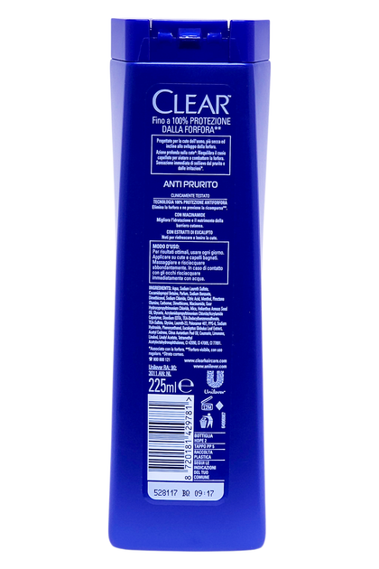 Шампунь для волосся чоловічий проти лупи та свербежу CLEAR men sh. antiprurito 225 мл. - изображение 2
