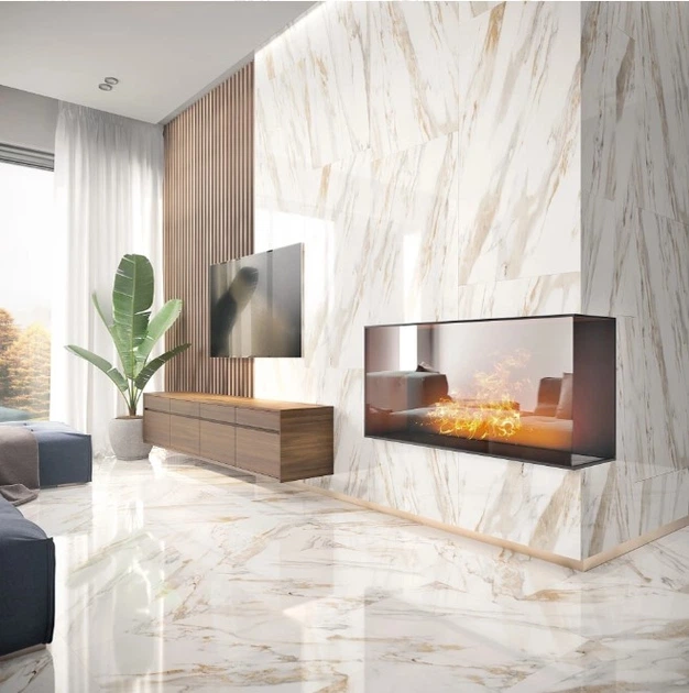 Керамограніт Intercerama Calacatta Gold сірий 60x60см (606035071/L) - зображення 2