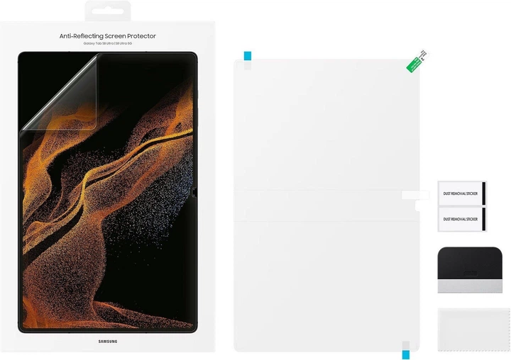 Захисна плівка Anti-Reflecting Screen Protector для Samsung Galaxy Tab S8 Ultra 14.6 (X900 / X906) (EF-UX900CTEGRU) - изображение 3
