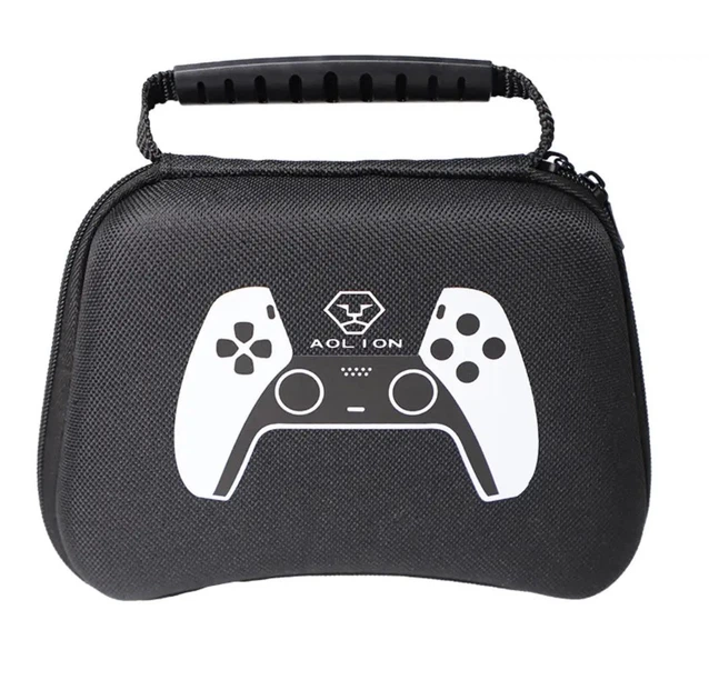 Водонепроникна сумка для геймпада PS5 / PS4 DualSense / DualShock – захисний кейс EVA, чорний - Фото 1 Водонепроникна сумка для геймпада PS5 / PS4 DualSense / DualShock – захисний кейс EVA, чорний - изображение 1