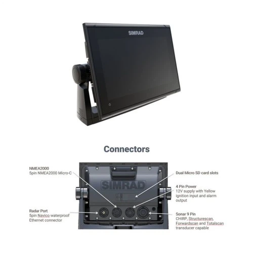 Ехолот Lowrance GO9, XSE ROW ACTIVEIMAGING 3-IN-1, GPS (000-14841-001) Lowrance 000-14841-001 1094504 - зображення 5