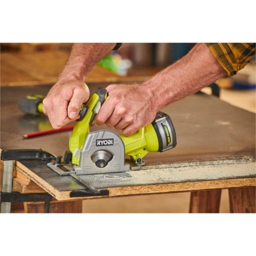 Дискова пила Ryobi R18MMS-0, 18В ONE+, диск 85мм (без АКБ та ЗП) (5133004515) Ryobi 5133004515 990862 - зображення 4