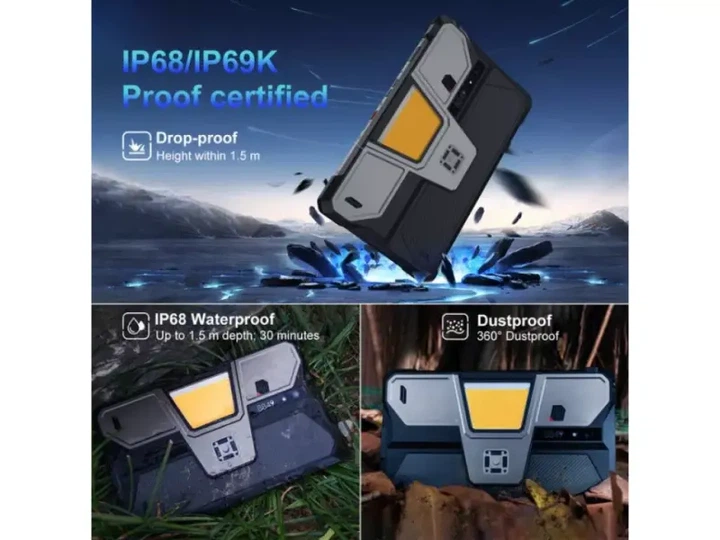 Планшет Unihertz Tank Pad 16/512GB Black - изображение 3