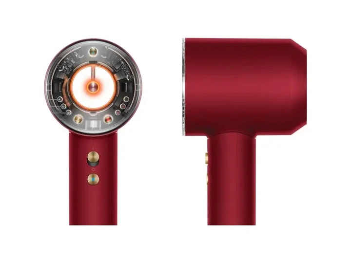 Фен Dyson Supersonic HD16 Nural Straight+Wavy Red Velvet/Gold (493117-01) - изображение 3