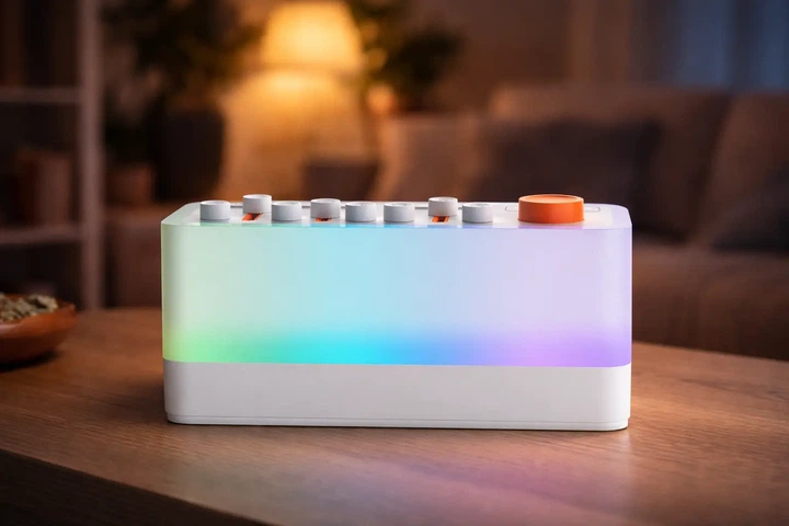 Портативний звуковий генератор 3в1 / Розумна колонка з RGB-підсвічуванням - Фото 1 Портативний звуковий генератор 3в1 / Розумна колонка з RGB-підсвічуванням - зображення 1