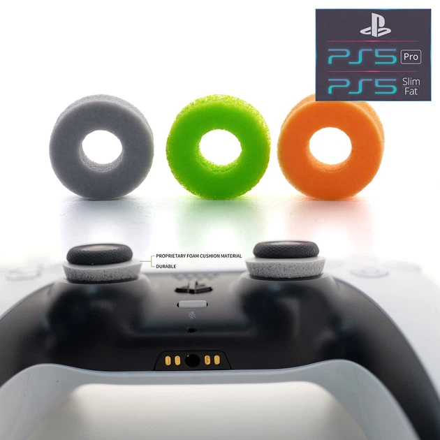 Прицільні кільця DOBE на стики (Precision Rings) для контролера DualSense консолі Sony PlayStation 5: PS5 / PS5 Slim / PS5 Pro | геймпада Wireless Controller Xbox Series X/S | DualShock PS4 / PS4 Slim / PS4 Pro | NS Pro - Фото 1 Прицільні кільця DOBE на стики (Precision Rings) для контролера DualSense консолі Sony PlayStation 5: PS5 / PS5 Slim / PS5 Pro | геймпада Wireless Controller Xbox Series X/S | DualShock PS4 / PS4 Slim / PS4 Pro | NS Pro - зображення 1
