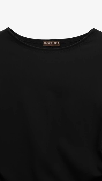 Платье однотонное женское GENUA 2642 XS Черный shop (2000999495076) - Фото 2 Платье однотонное женское GENUA 2642 XS Черный shop (2000999495076) - изображение 2