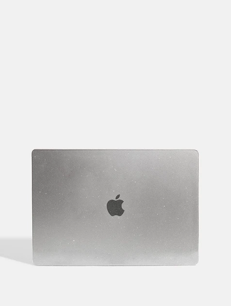 Накладка глянцевая прозрачная с блестками Crystal Glitter Case для MacBook Air 15.3" (A2941 / A3114) Clear Glitter Transparent Case - Фото 5 Накладка глянцевая прозрачная с блестками Crystal Glitter Case для MacBook Air 15.3" (A2941 / A3114) Clear Glitter Transparent Case - изображение 5