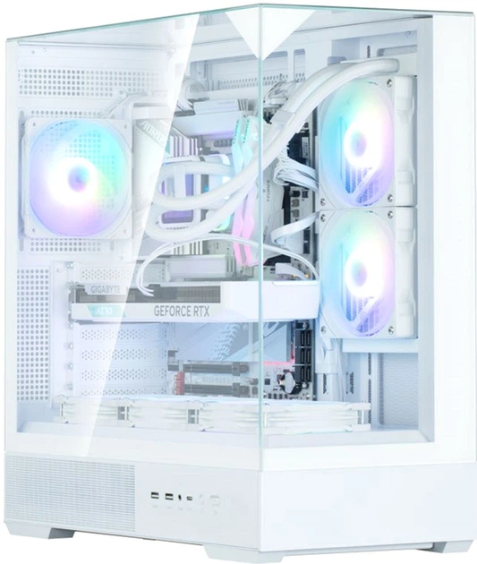 Корпус Zalman P40 Prism White (P40PRISMWHITE) - Фото 4 Корпус Zalman P40 Prism White (P40PRISMWHITE) - зображення 4