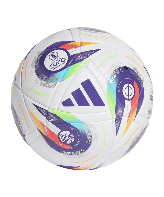 Футбольний м'яч Adidas Womens Konektis League розмір 5, біло-фіолетовий - зображення 4