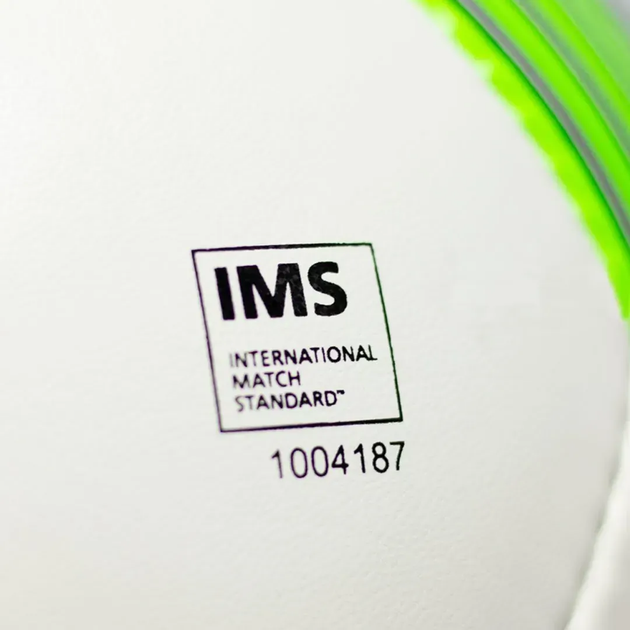 Футбольний м'яч Adidas TIRO League HS (IMS) розмір 3, біло-зелений - Фото 4 Футбольний м'яч Adidas TIRO League HS (IMS) розмір 3, біло-зелений - изображение 4