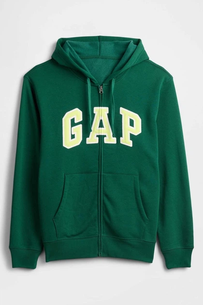 Толстовка Gap 52(XL) Зеленый (134517) - Фото 2 Толстовка Gap 52(XL) Зеленый (134517) - изображение 2