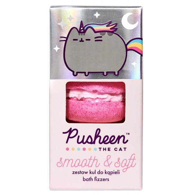 Набір бомбочок для ванни Pusheen Aura 3x50 г (5904917430484) - Фото 1 Набір бомбочок для ванни Pusheen Aura 3x50 г (5904917430484) - изображение 1