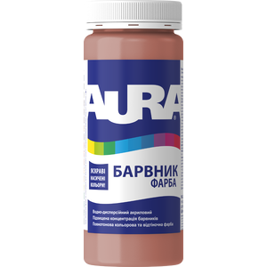 Aura барвник-фарба К537 0,5л Каштановий (Укр) - Фото 1 Aura барвник-фарба К537 0,5л Каштановий (Укр) - изображение 1