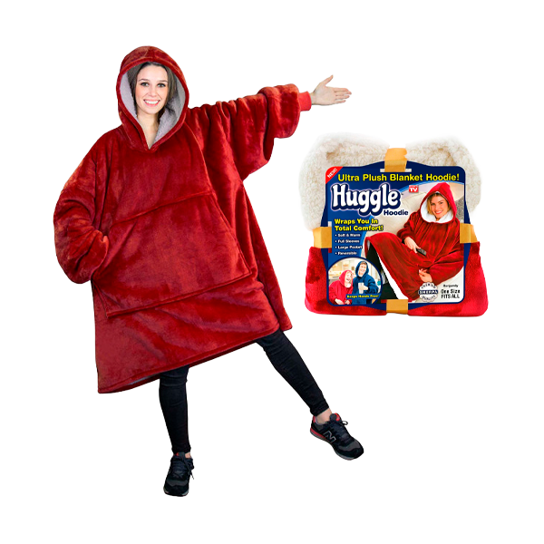 Плед с капюшоном - Huggle Hoodie - Фото 1 Плед с капюшоном - Huggle Hoodie - изображение 1