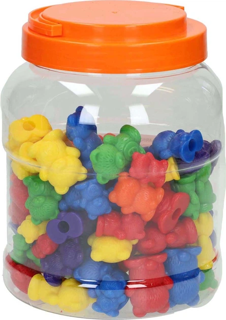 Іграшка Lobbes веселка сім'я ведмедиків: 96 елементів для лічби та сортування 8190128 (8713218060873) - Фото 1 Іграшка Lobbes веселка сім'я ведмедиків: 96 елементів для лічби та сортування 8190128 (8713218060873) - зображення 1