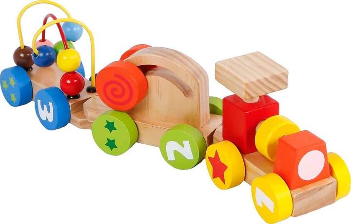 Іграшка New Classic Toys потяг з вагонами та іграшками 3111085 (8713219344989) - зображення 2