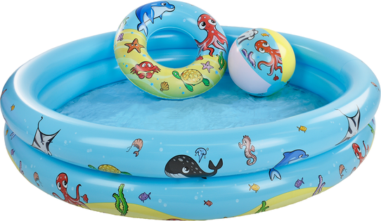 Zestaw dmuchany Swim Essentials basen, koło treningowe i piłka plażowa 2020SE465 (7432233952925) - Zdjęcie 1 Zestaw dmuchany Swim Essentials basen, koło treningowe i piłka plażowa 2020SE465 (7432233952925) - obraz 1