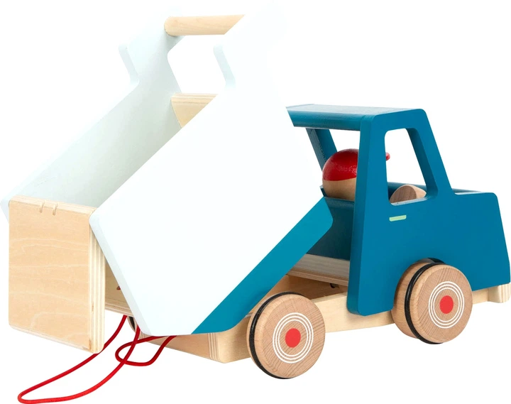 Іграшка-каталка Small Foot Самоскид 5410553 (4020972123480) - зображення 6