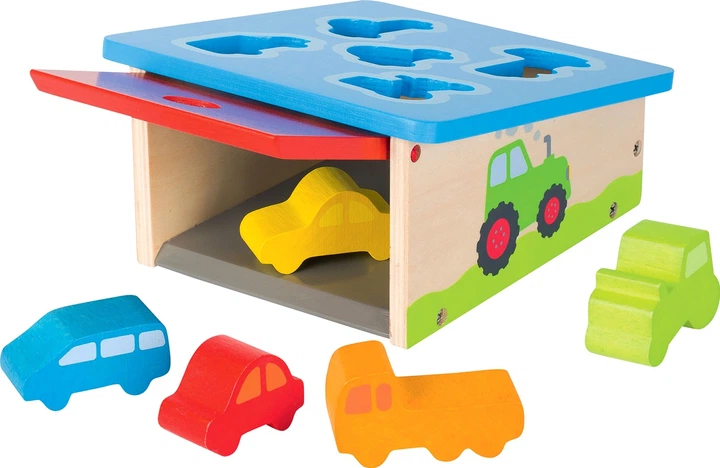 Zabawka Goki drewniany sorter kształtów: autka 5 elementów 5210558 (4013594586689) - Zdjęcie 2 Zabawka Goki drewniany sorter kształtów: autka 5 elementów 5210558 (4013594586689) - obraz 2