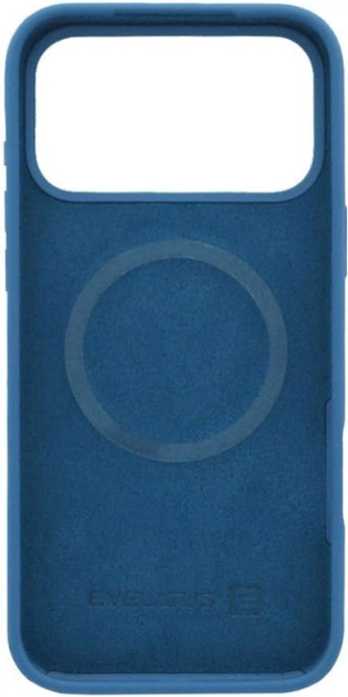 Панель Evelatus Premium Magsafe Soft Touch Silicone для Apple iPhone 17 Pro Max Deep Blue (EVEAPP17PMPMSCDB) - зображення 2