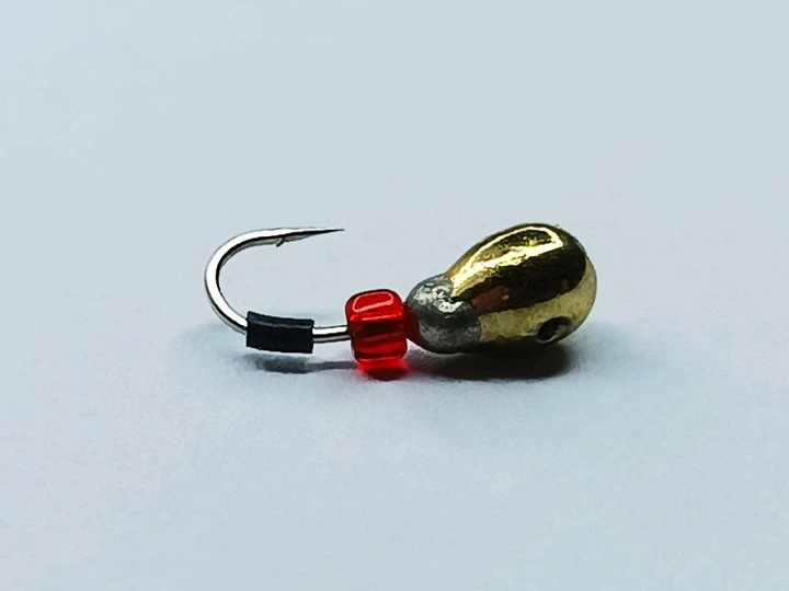 Мормышка вольфр. Start Fishing Капля с отверстием кр. № 16 Gold 3,5 мм 0,6 г 022-035-1 - Фото 1 Мормышка вольфр. Start Fishing Капля с отверстием кр. № 16 Gold 3,5 мм 0,6 г 022-035-1 - изображение 1