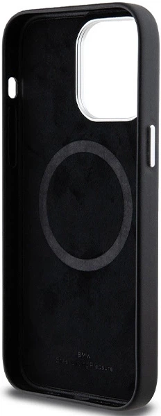 Панель BMW Signature Wrapped Metal MagSafe для Apple iPhone 15 Pro Max Black (3666339233280) - зображення 3