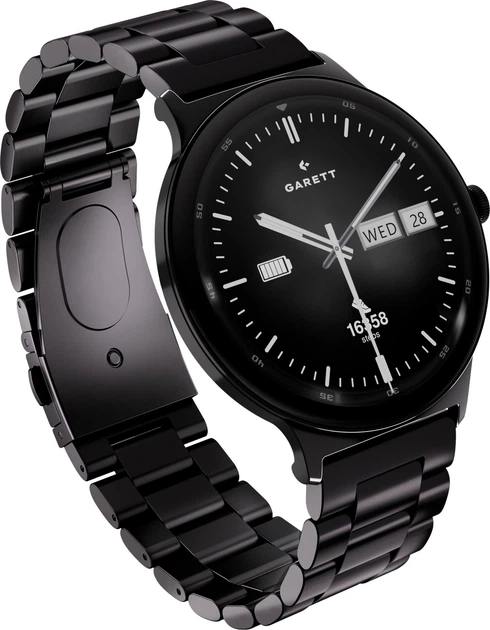 Смарт-годинник Garett Quantum Black Steel (QUANTUM_BLK_STL) - зображення 3
