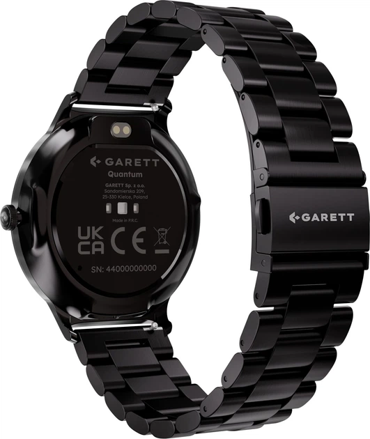 Смарт-годинник Garett Quantum Black Steel (QUANTUM_BLK_STL) - зображення 5