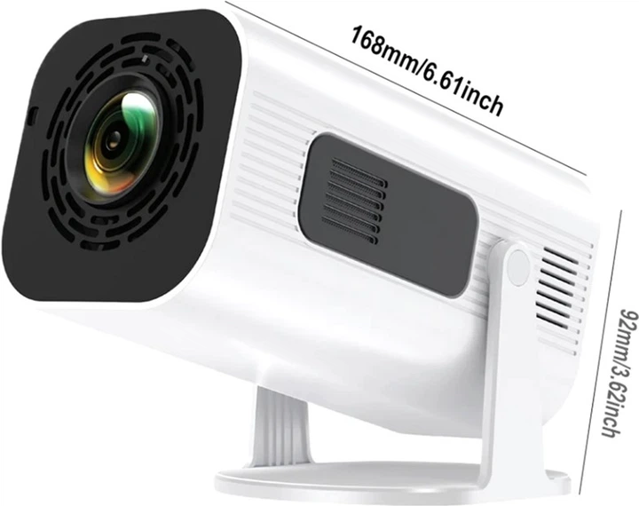 Проєктор H96 MAX HP330 LED LCD HD 180AL 16:9 H713 1G/8G, WiFi/BT White (H96 MAX_HP330) - Фото 3 Проєктор H96 MAX HP330 LED LCD HD 180AL 16:9 H713 1G/8G, WiFi/BT White (H96 MAX_HP330) - зображення 3