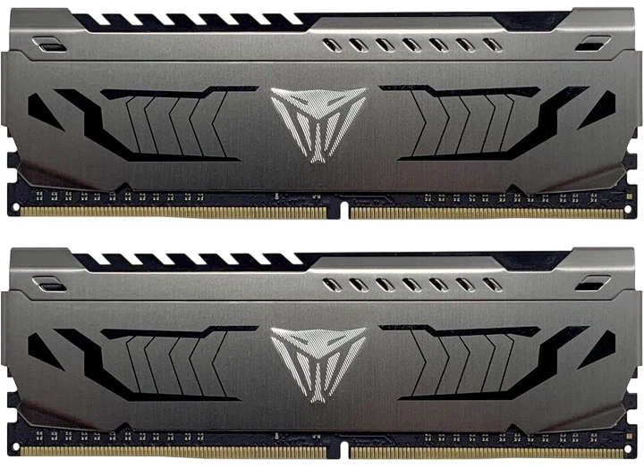 Оперативна пам'ять Patriot 16GB (2x8GB) DDR4 3200MHz Viper Steel (PVS416G320C6K) Б/В - зображення 2