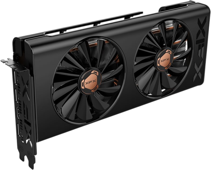 Відеокарта AMD Radeon RX 5600 XT 6GB XFX Thicc II Pro (RX-56XT6DF46) Б/В - Фото 3 Відеокарта AMD Radeon RX 5600 XT 6GB XFX Thicc II Pro (RX-56XT6DF46) Б/В - зображення 3