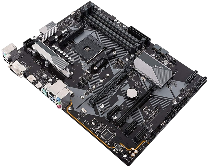 Материнська плата Asus B450-Plus Prime Socket AM4 (PRIME B450-PLUS) Б/В - зображення 2