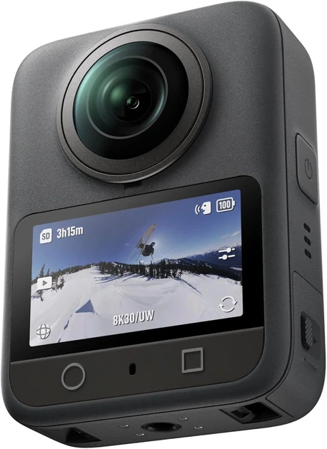 Экшн-камера DJI Osmo 360 / 360° / 120Мп / 8К / 50fps / Wi-Fi / Bluetooth / Водонепроницаемая / Черная - Фото 1 Экшн-камера DJI Osmo 360 / 360° / 120Мп / 8К / 50fps / Wi-Fi / Bluetooth / Водонепроницаемая / Черная - изображение 1