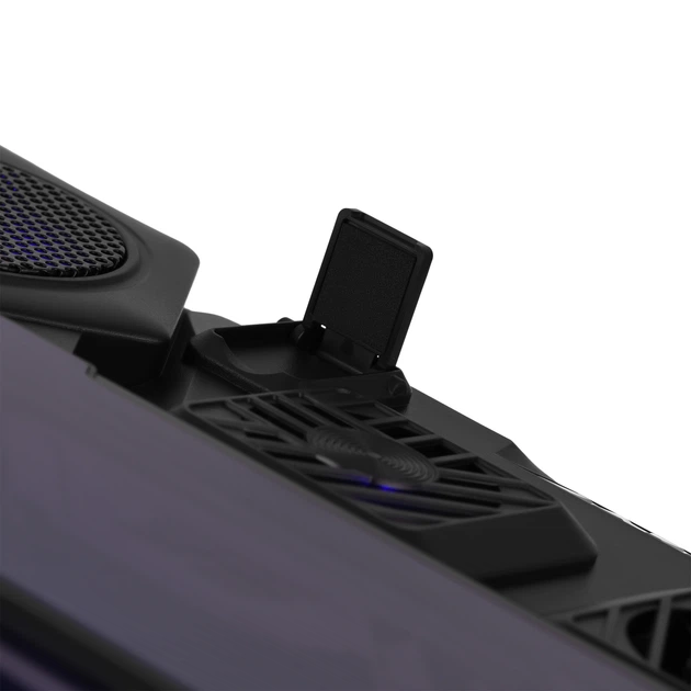 Подставка для ноутбука 2E GAMING CPG-012, до 17.3", 1xUSB-C, LCD/semiconductor cooling pad, RGB, чёрный - Фото 14 Подставка для ноутбука 2E GAMING CPG-012, до 17.3", 1xUSB-C, LCD/semiconductor cooling pad, RGB, чёрный - изображение 14