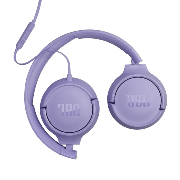 Дротові накладні навушники JBL Tune 520C, Type-C, 1.2m (JBLT520CPUR) Purple, UA UCRF - Фото 6 Дротові накладні навушники JBL Tune 520C, Type-C, 1.2m (JBLT520CPUR) Purple, UA UCRF - зображення 6